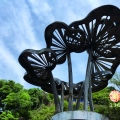 不銹鋼小樣制作完成 期待等比造型雕塑制作效果 東莞市長大雕塑工程有限公司