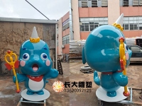 江門玻璃鋼卡通公仔雕塑