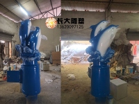 玻璃鋼鯊魚信箱雕塑制作完成啦~